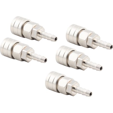 Raccord Pneumatique Auto-Bloquant Rapide pour Tuyau, Kit de 2 Pièces SH20+PH20, Connecteur d'Air Comprimé, Accessoires de Fixation pour Atelier (1/5)