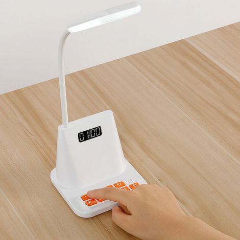 Lampe de bureau de gestion du temps avec chronomètre et compte à rebours, 3 couleurs, idéale pour les étudiants. (1/5)