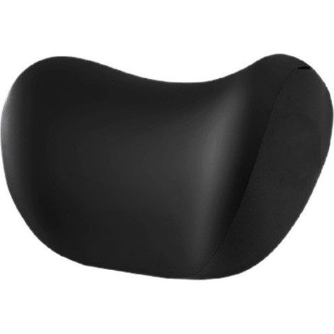 Oreiller cervical de voiture en mousse à mémoire de forme respirante — Appui-tête ergonomique offrant un soutien cervical optimal Taille universelle — Housse amovible et lavable incluse (Noir, 1 pièc (1/4)