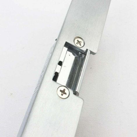 YMYNY Gache serrure électrique pour porte ou portillon à encastrer sans passage de serrure - utilisable ouverture gauche ou droite 1 pièce (1/4)