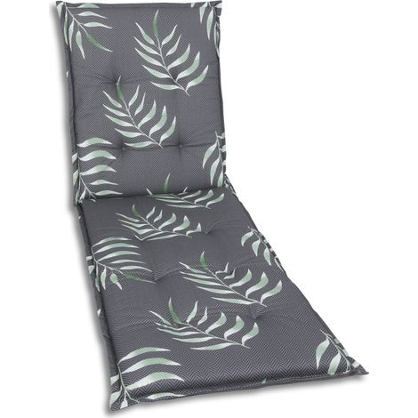 GO-DE Liegenauflage 190 x 60 x 7 cm anthrazit Polsterauflagen (1/3)