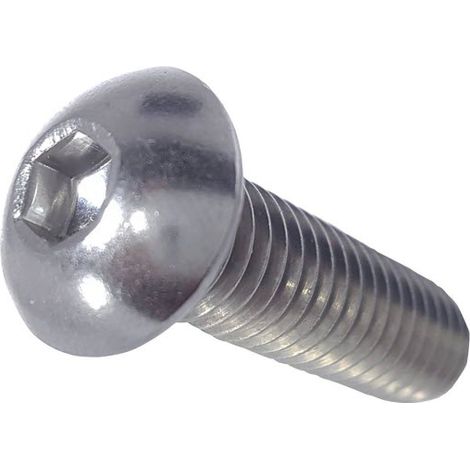 M8 x 50 mm Hexagon Socket Button Head Screws A4 (T316) Marine Grade Stainless Steel (1/2)