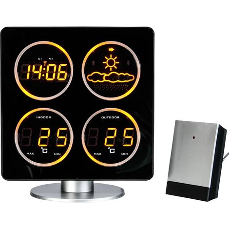 Technoline WS 6830 stazione meteorologica digitale ambra