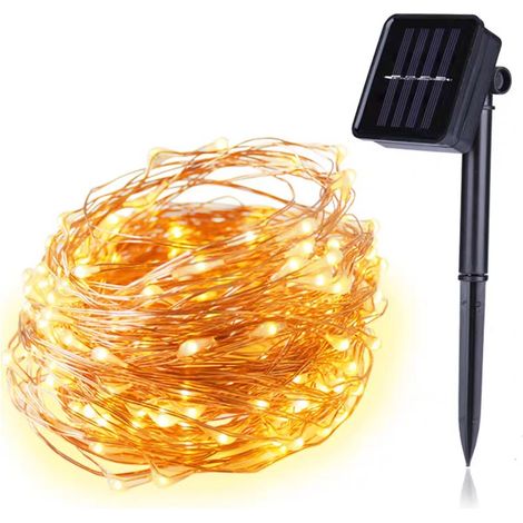 Guirlande lumineuse de 100 LED/10 m pour Noël (1/4)