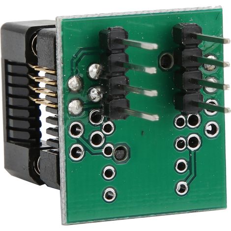 Adapter-Sockel-Konvertermodul, elektronische Bauteile, SOP8-zu-DIP8-Modul, /, für einen SOP8-zu-DIP8-Chip der Serie 25, mit einem SOP8-zu-DIP8-Chip der Serie 24/93 (Maßstab...)