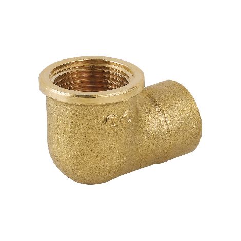Gomito ridotto ff in ottone giallo  1" x 1/2CAVAL