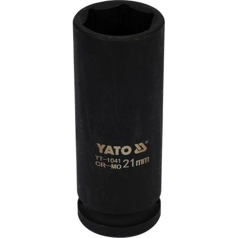 BUSSOLA A IMPATTO YATO DA 1/2" A 6 PUNTE LUNGA 21 mm (1/3)