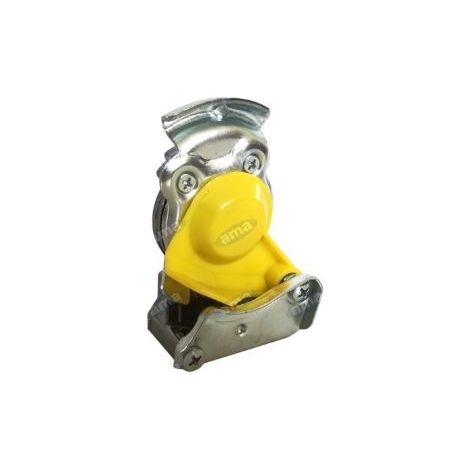 Acoplamiento amarillo para remolque AMA