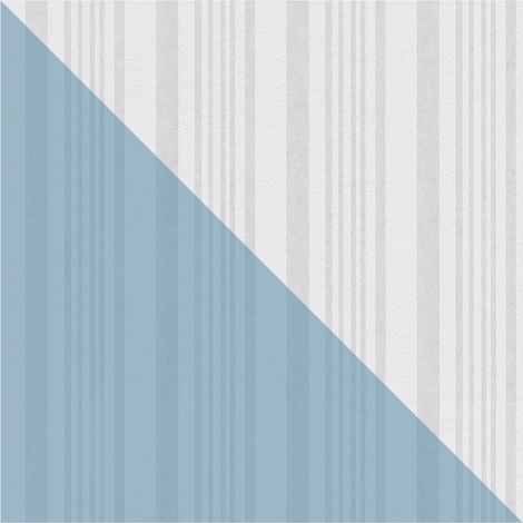 Stripes wallpaper wall Profhome 571014 paintable non-woven wallpaper slightly textured with stripes matt white 5.33 m2 (57 ft2) (1/5)