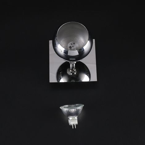 mr16 projecteur scandinave applique murale plafond LED toile de fond mur photo sur miroir avant lumière 101013cm chrome (1/4)