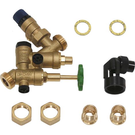 Vaillant Speicher-Sicherheitsgruppe für Speicher über 200 l, 10 bar, R 3/4, 305827 (1/5)