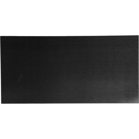 Plaque en fibre de carbone 3K Twill surface brillante, panneau en fibre de carbone pour drone, matériau de jouet 200x400x1,0mm/7,87x15,75x0,04in (1/5)