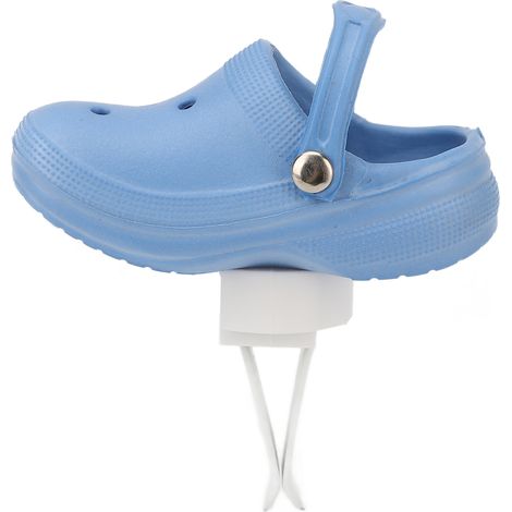 Clip parfumé pour aérateur de voiture, mini-chaussons décoratifs d'aromathérapie pour l'intérieur de la voiture, bleu clair (1/5)