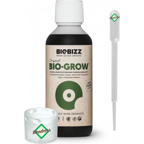 BioBizz Grow 250 ml Organischer Wachstumsdünger Bio Dünger Pflanzenpflege (1/5)