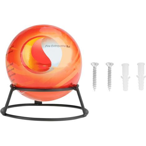 Leicht zu werfender Feuerlöschball, 0,5 kg schweres Brandschutzwerkzeug, stoppt Brandverluste (1/5)