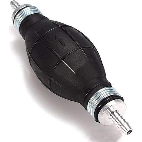 Pompe à essence manuelle, 6mm Rubber Aluminium Petrol Pump Hand Pump Fuel Priming Bulb Hand Pump Auto Parts (1/5)