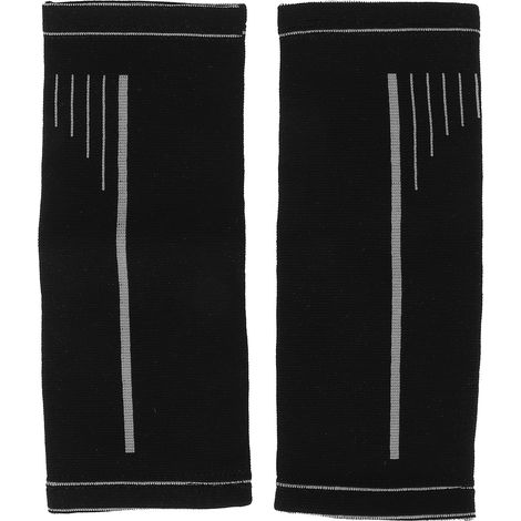 Protections de cheville et de pied chaudes et écologiques en nylon, pour la course à pied et le cyclisme, noires et grises. (1/5)