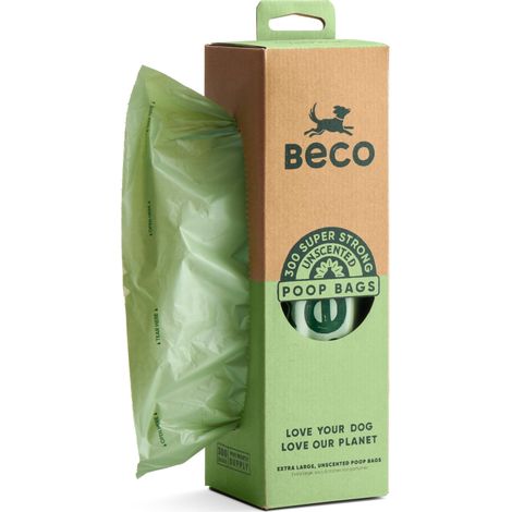 Beco Degradable Poop Bags Unscented 300 Roll 264855 (1/4)