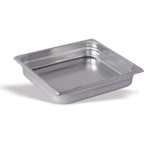 Bac Gastro Inox GN 2/3 - P 20 mm - Lot de 6 - Pujadas