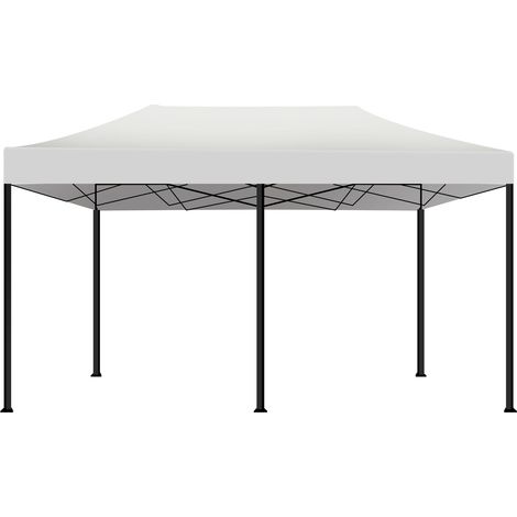 Kebon Gartenzelt / Gazebo 3X6 Mt Wasserdichtes Faltzelt f�r Messen und M�rkte Wei�