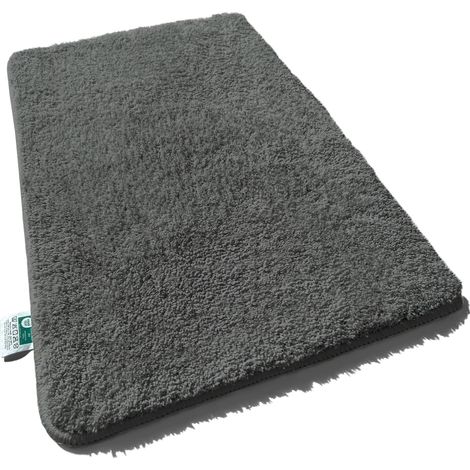 Badematten Sky Uni Stormy Grey 80 x 150 cm