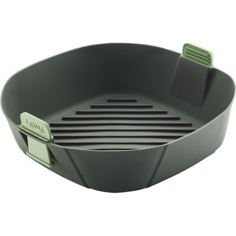 Mora Panier XL Lékué vert foncé silicone 25 cm (1/5)