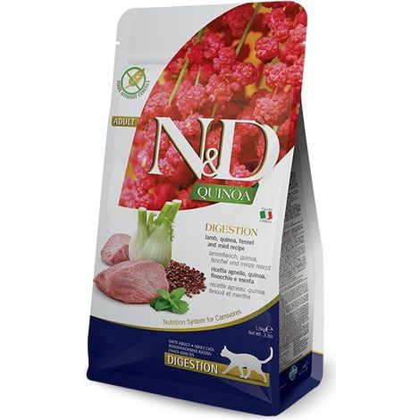 Farmina N&D CAT Quinoa-Verdauung Lamm & Fenchelgras (1/5)