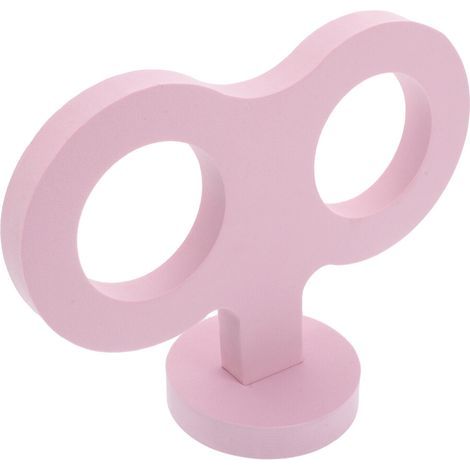 2Pièces Ornements Toit Rose Eva Clé Remontoir Design Unique