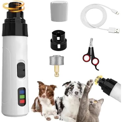 Ortho Trimmer Pro, Orthotrimmer, Krallenschleifer Für Hunde, Sanft & Wenig Vibration Für Gleichmäßiges Kürzen, Effizient Pfotenpflege Zuhause Für Hunden (STIL-1) (1/5)