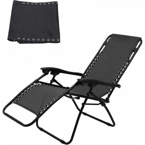 Housse salon de jardin，Toile Pour Chaise Longue Universel Tissu De Remplacement Pour Chaise Longue Respirant Durable Housse De Rechange En Tissu Pour Jardin Bains De Soleil (Seulement La Toile) Tissu (1/5)