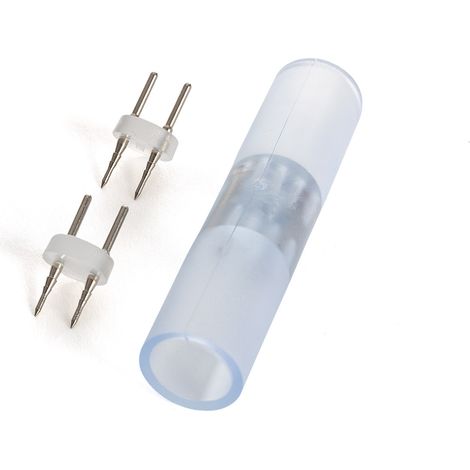 Verbinder LED-Streifen Neon Dimmbar 220V Rund SFLEX14 Ø14 mm (1/2)