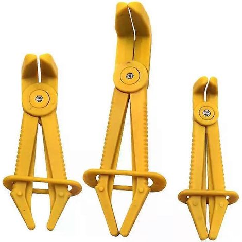 Kit de pinces pour colliers de serrage flexibles, pour tuyaux de liquide de refroidissement, colliers de serrage à ligne rouge, kit de pinces pour colliers de serrage flexibles, jeu de pinces à pincer (1/4)