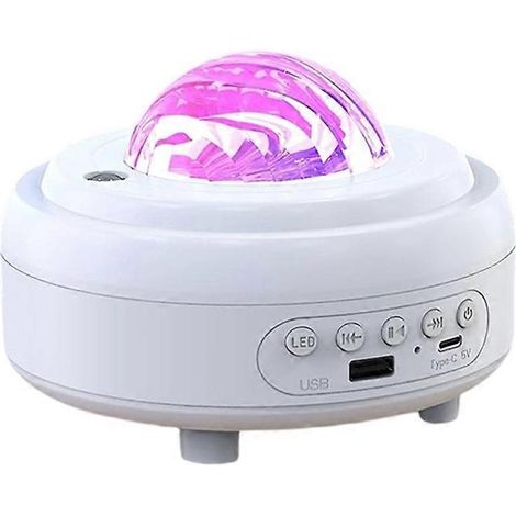 Sternenprojektor mit Bluetooth-Lautsprecher, akkubetriebenes Nachtlicht (1800 mAh), Galaxienprojektor für Kinder-, Mädchen- oder Erwachsenenzimmer (1/5)