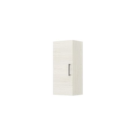 Pensile Bagno Savini Due Rubino Rovere Ghiaccio Singolo a 1 Anta Sospeso 31,5 x 25 x h 71 cm