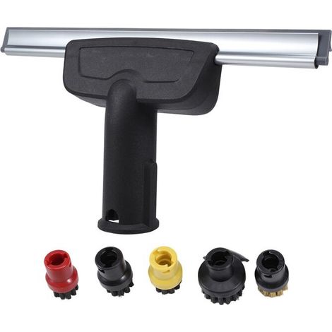 Brosse ronde grattoir de vitre pour nettoyeur vapeur SC1-SC5, accessoire balai (1/5)