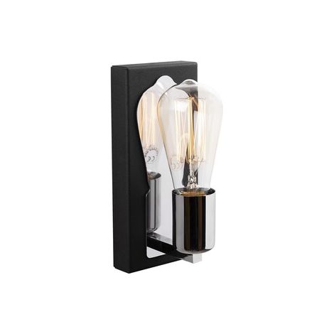 Aplique de pared, Estructura de metal 9x10x21 cm