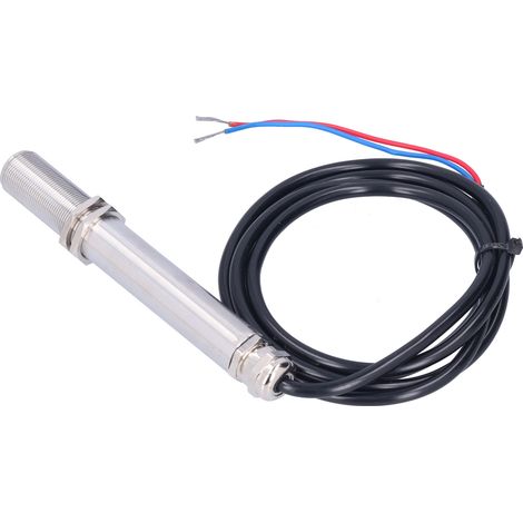 Temperaturfühler, fest installierter Infrarot-Online-Temperaturwandler aus Edelstahl, 24 V DC, 4–20 mA, 500–1400 °C (1/5)