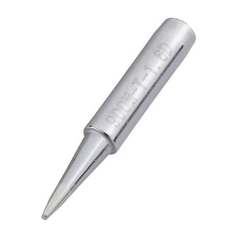 TOOLCRAFT Panne de fer à souder forme de burin Taille de la panne 1.6 mm Longueur de la panne 17 mm Contenu 1 pc(s) (1/3)