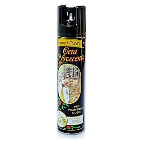 Novecento CERA SPRAY LEGNO mobili pavimento profumo delicato 400 ML