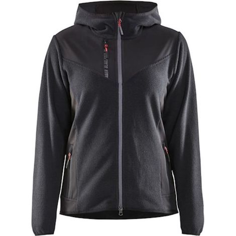 Veste de travail tricotée femme 5941 - Gris anthracite/Noir XS (1/4)