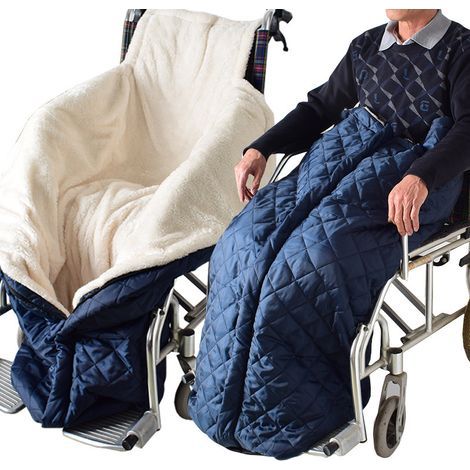 (A)Couverture légère pour fauteuil roulant, couverture pour fauteuil roulant à roues épaisses (1/3)