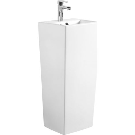 Mexen Sira lavabo independiente 34 x 33 cm, blanco - 26023300