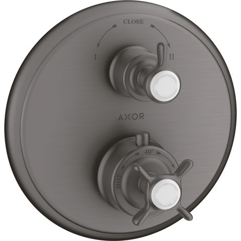 hansgrohe AXOR Thermostat Montreux encastré avec vanne d'arrêt ou (1/4)
