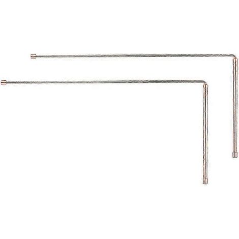 Bâtonnets de cuivre portables (lot de 2), purs à 99 %, pour la détection de métaux dans l'eau. (1/5)