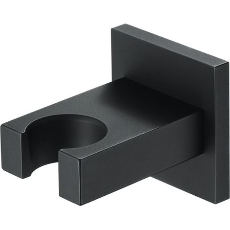 Support de douche à main Support de douche Support de douche en laiton - Noir (1/3)