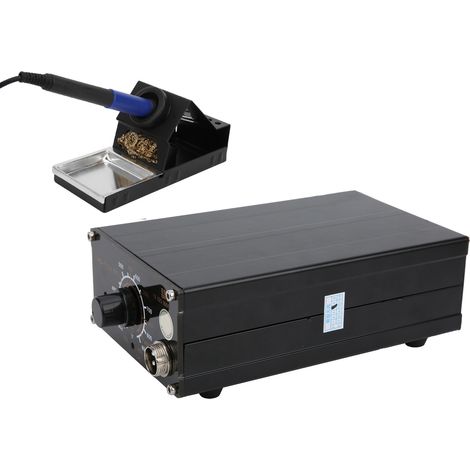 Station de soudage en alliage d'aluminium T12A, outil de soudage intelligent pour l'électronique, prise AC90-260VEU (1/5)
