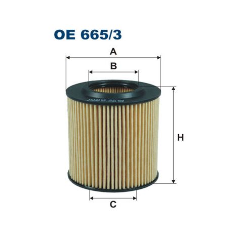 Ölfilter OE665/3 Filtron