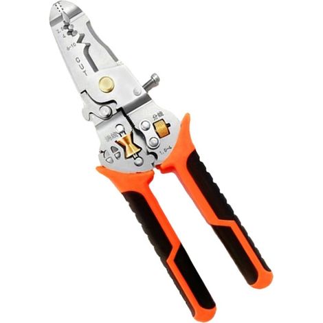 Outil de dénudage de fils 10 en 1 pour électricien, robuste et durable (1/5)