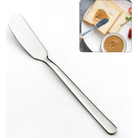 Buttermesser aus Edelstahl 304 für Käse, Desserts und Marmelade – Frühstücksbesteck (1/5)
