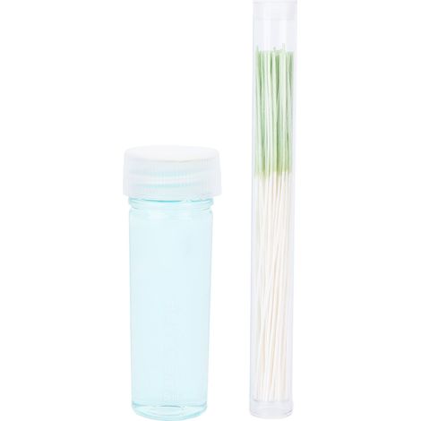 Nettoyant anti-odeur pour oreille, kit de soin de piercing avec solution nettoyante 15ml menthe, outil de désinfection pour boucle d'oreille (1/5)
